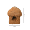 Coconut Fiber Bird House for Small Birds – Eco-Friendly Hanging Nest (Pack of 2)