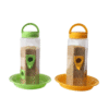 Combo Pack of 2/4 Hanging Bird Feeder | Bird Food Feeder Tower with Hanging Hook for All Bird Transparent | Window Bird Feeder Large