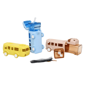 Car Straw Water Cup – Leakproof, Easy-Sip Cup for Travel and Daily Use (1 Piece)