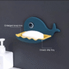 Fish Shape Soap Dish2 Fish Shape Soap Dish – Adhesive Waterproof Wall-Mounted Holder (Multicolor, Pack of 3)