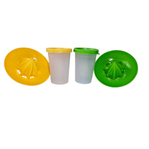 Orange Juicer Lemon Squeezer, Manual Hand Juicer with Strainer and Container, for Lemon, Orange, Lime, Citrus