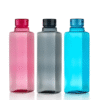 Prime 1000ml Plastic Water Bottles - Multicolor | Reusable Leak-Proof Fridge Bottles | Pack of 3