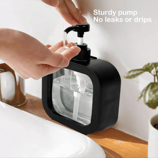 Refillable Hand Wash Dispenser Bottle – Multi-Purpose Pump Bottle (Pack of 2)