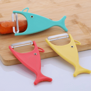 Sharper‑as‑Shark Y‑Shaped2 Sharper‑as‑Shark Y‑Shaped Vegetable & Fruit Peeler – Premium Stainless Steel Blade (Pack of 3)