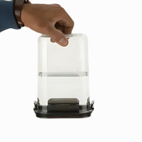 Lock & Lock Style Airtight Food Storage Container – 500ml | Leak-Proof, Stackable & BPA-Free (Pack of 6)